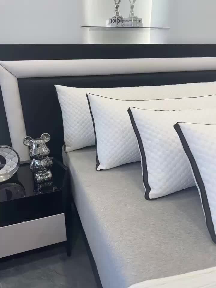 Soft Knitted 3D Massage Long Pillow – Ultra Comfort by Snagg A Pillow