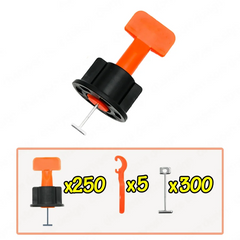 Tile Leveling System Kit 21–904pcs | Floor & Wall Tile Leveler Clips Spacers Plier for Porcelain Ceramic