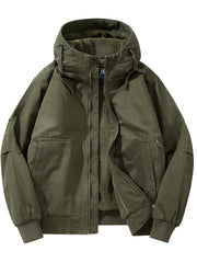 Men’s Vintage-Style Hooded Jacket by Snagg A Jacket