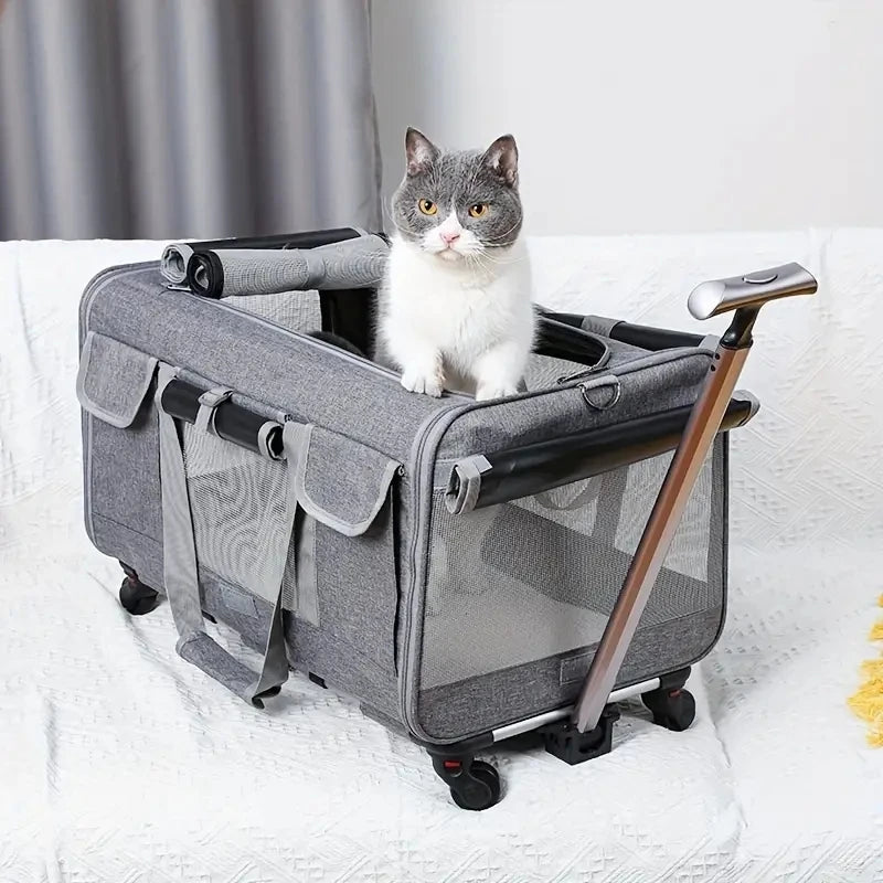 Extra Large Portable Pet Trolley Case by Snagg A Pet Trolley