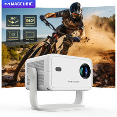 Smart Projector L018 – Native 1080P with 4K Support by Snagg A Projector