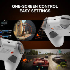 7052P Wireless Gaming Controller - Intelligent Screen & Hall Effect Precision