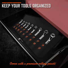 9-Piece 75° Offset Double Box-End Wrench Set - SnaggIt