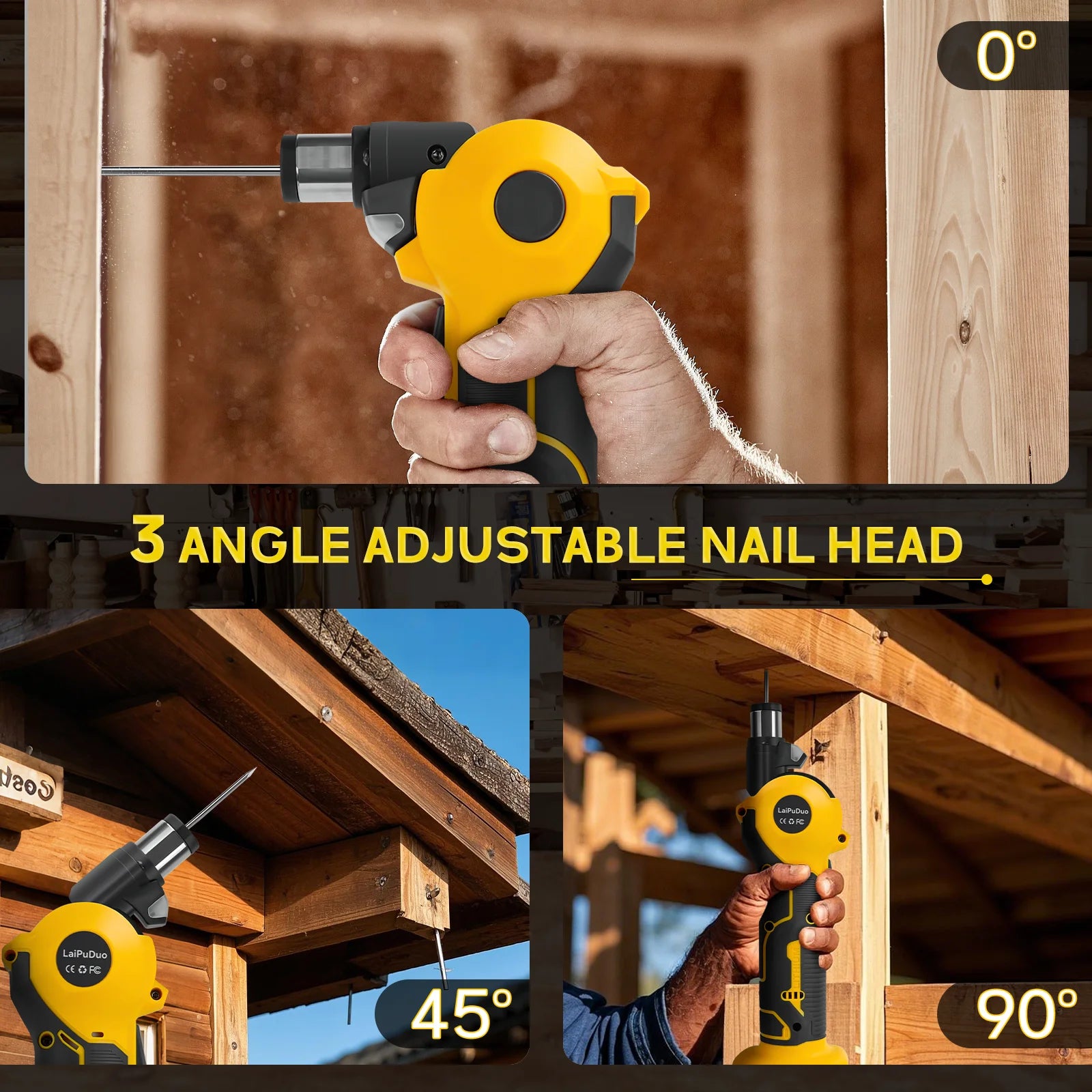 Cordless Palm Nailer & Auto Hammer by Snagg A Palm Nailer