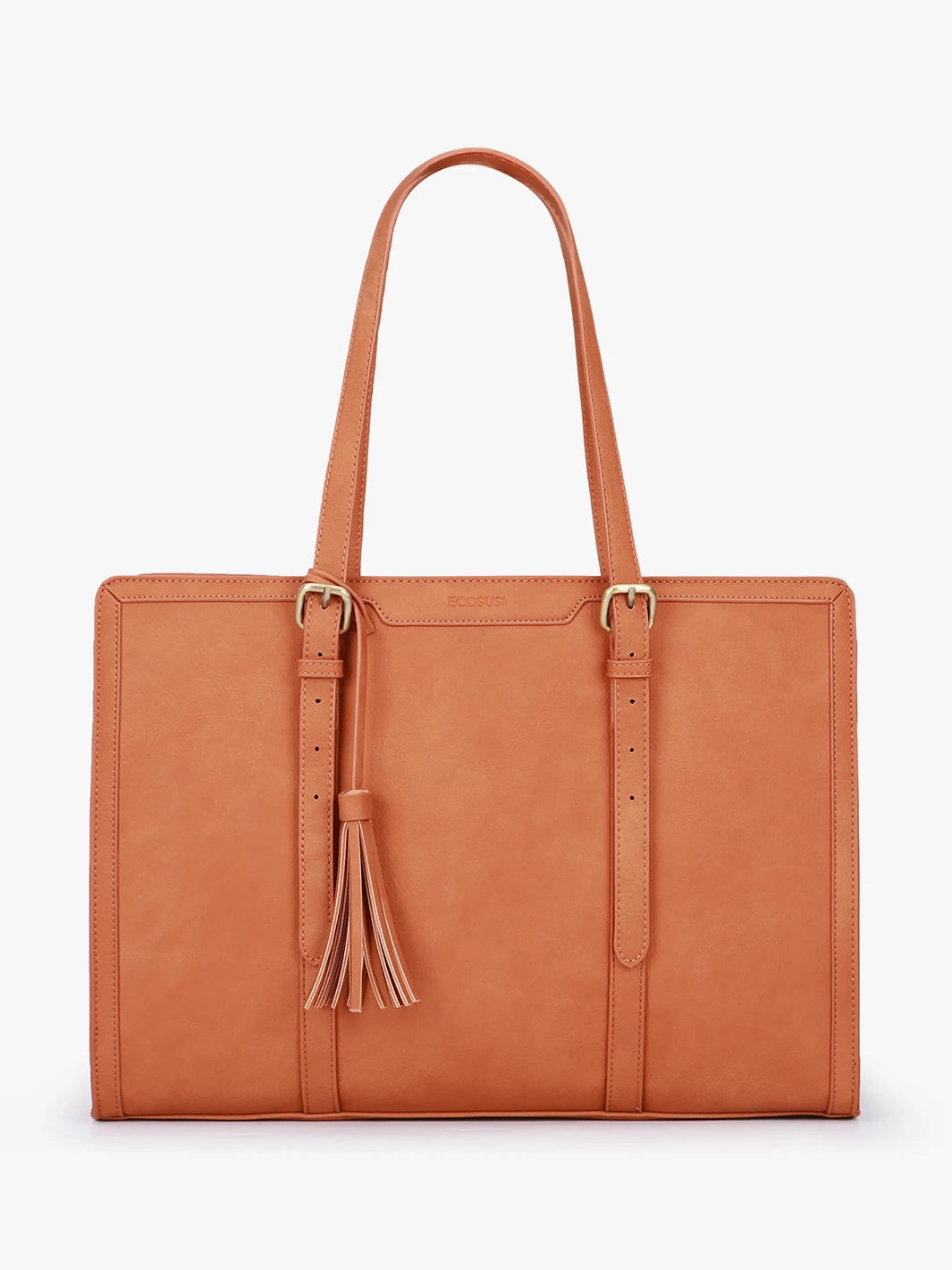 Women's Laptop Briefcase Tote 15.6" – Large Capacity 3-Layer Compartment Office Handbag