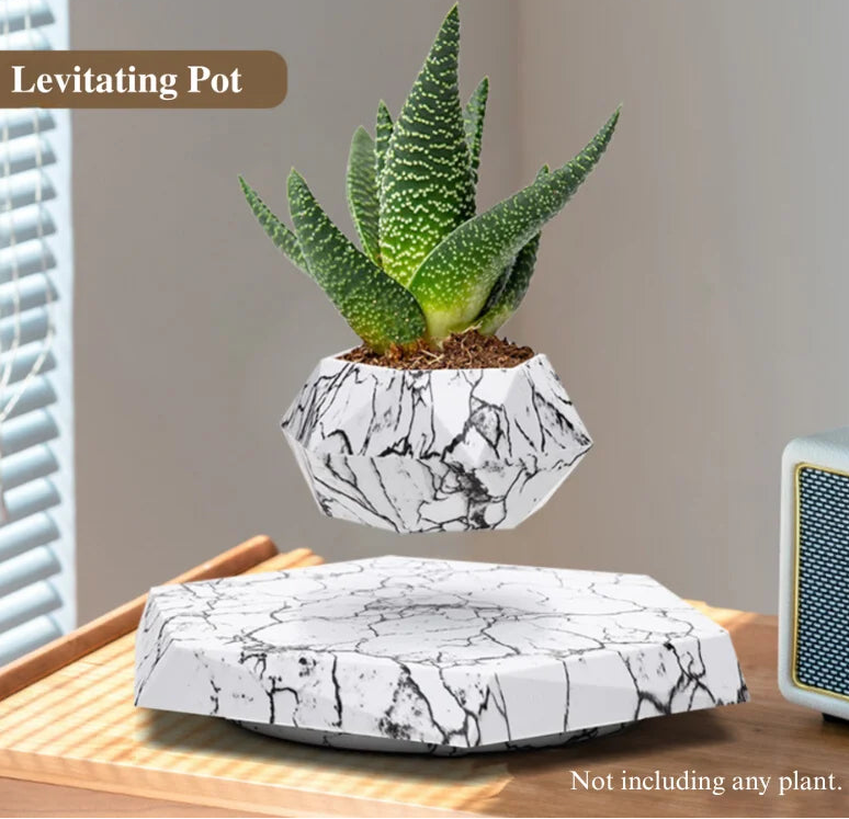 Magnetic Levitating Plant Pot by Snagg A Plant
