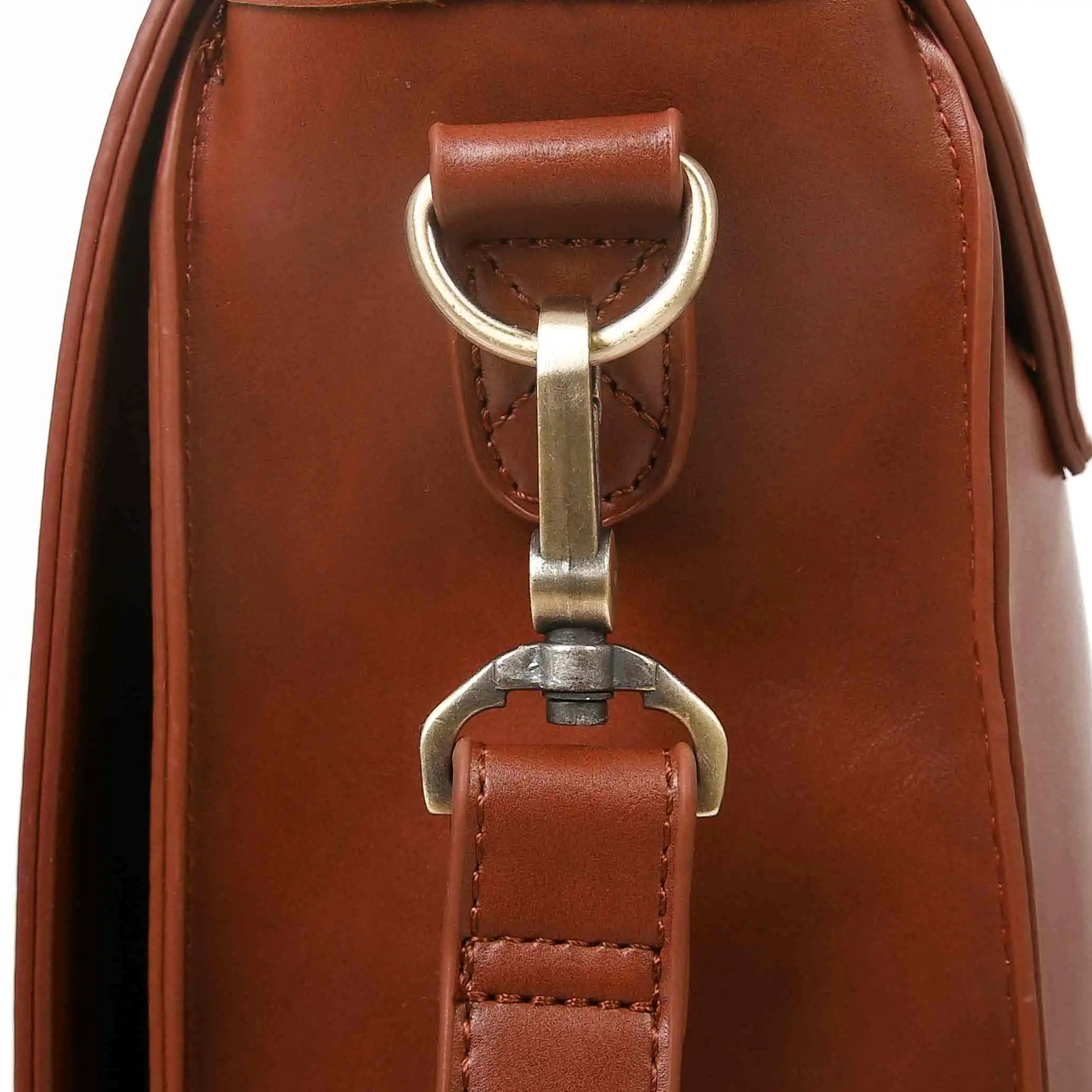 PU Leather Women's Satchel Laptop Bag 14" – Courier Shoulder Bag for College & Travel with Removable Bow