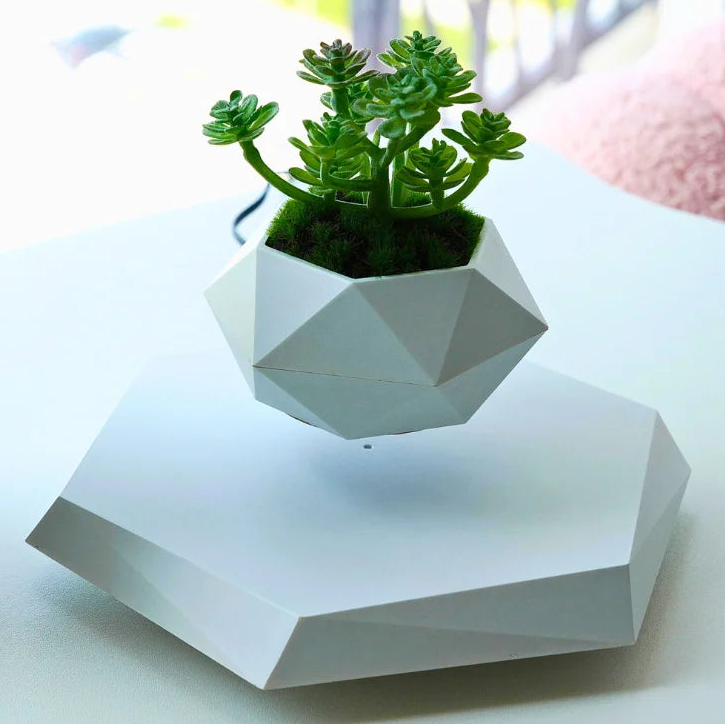 Magnetic Levitating Plant Pot by Snagg A Plant