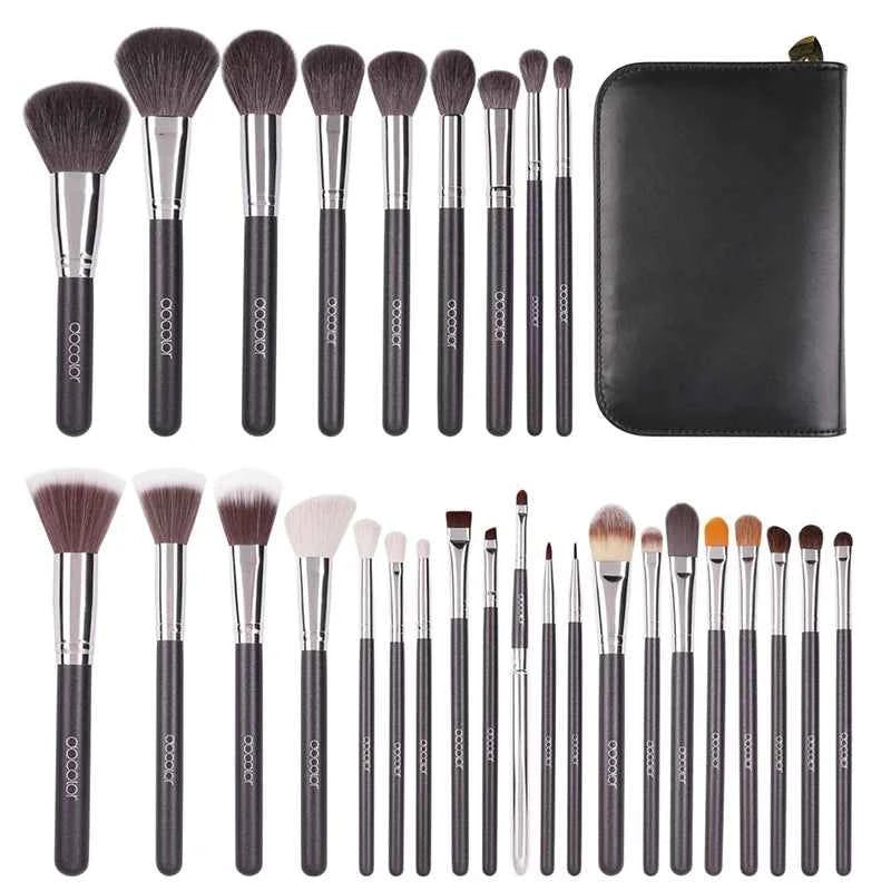 29 Pieces Ultimate Artistry Collection – Professional Natural & Synthetic Hybrid Set