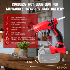 50W Cordless Hot Melt Glue Gun by Snagg A Glue Gun
