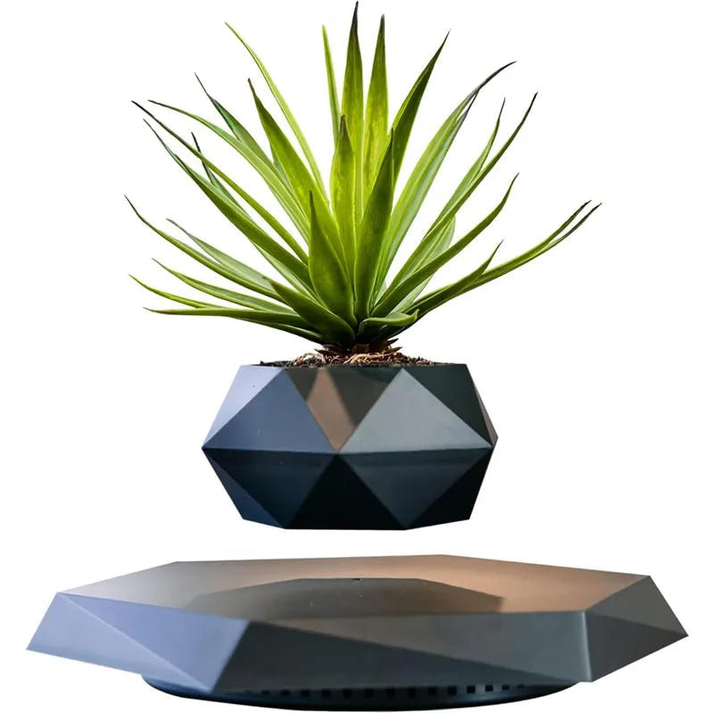 Magnetic Levitating Plant Pot by Snagg A Plant