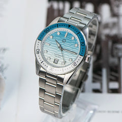 Ocean Blue Automatic Diver’s Watch – Sapphire Glass | 150M Water Resistance - Men’s Watches