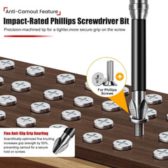 Professional Electrician Bit Set | S2 Steel Anti-Camout & Non-Slip Master Kit