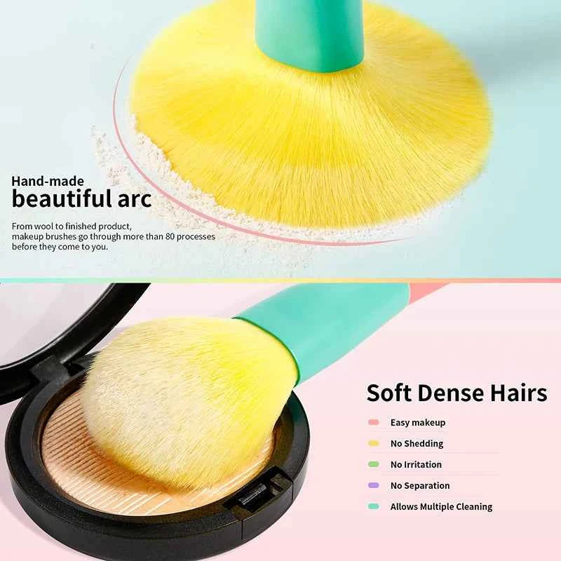 Professional Macaron Dream Series – 15/16 Piece Full-Face & Eye Artistry Collection