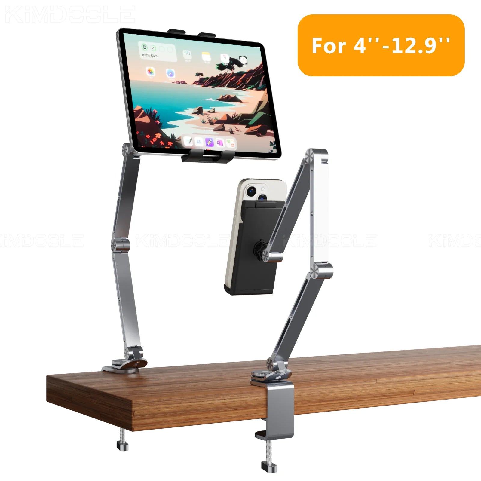 Rotating Tablet Clip Holder For Tablets by Snagg A Tablet Holder