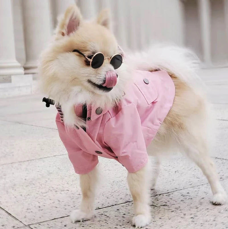 Waterproof Dog Raincoat with Hood by Snagg A Raincoat