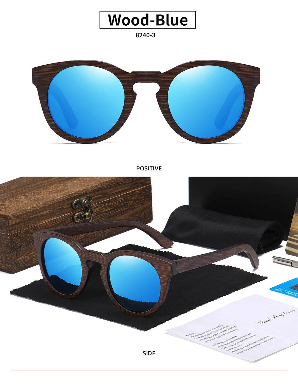 Bamboo Polarized Sunglasses - SnaggIt