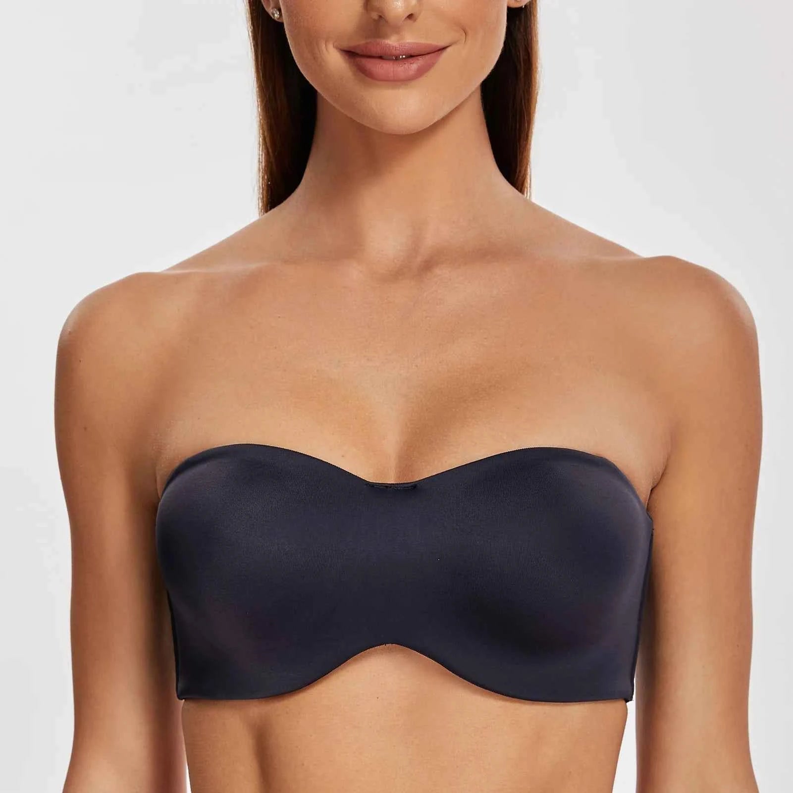 Multiway Strapless Bra | Underwire Seamless Minimizer Unlined for Bigger Busts