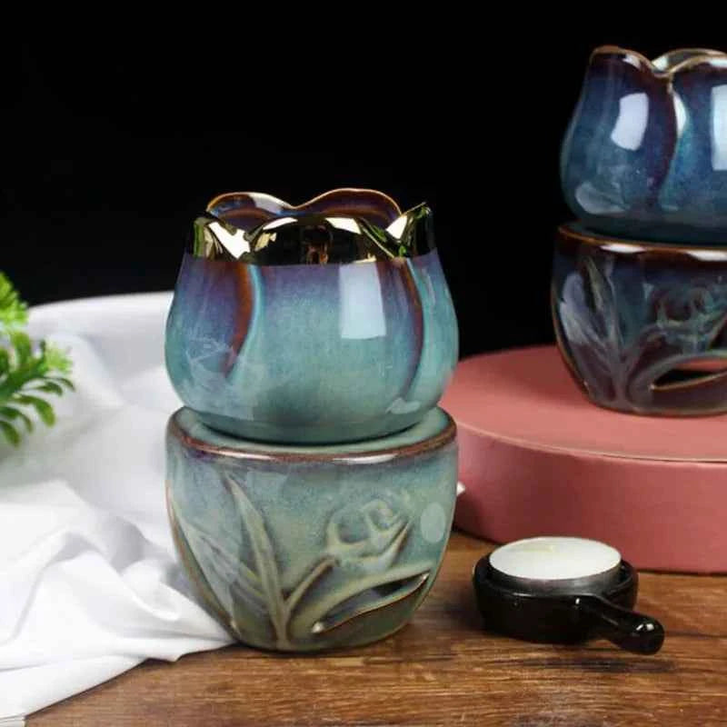 Large Capacity Splited Aroma Burner Candle