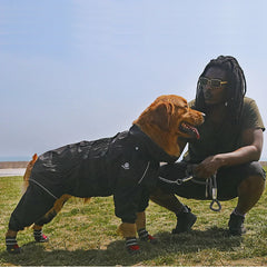 Waterproof Outdoor Dog Jumpsuit by Snagg A Jacket