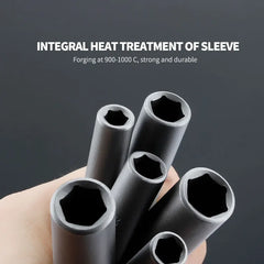 6-Piece Extra Deep Nut Bit Set by Snagg A Nut Bit