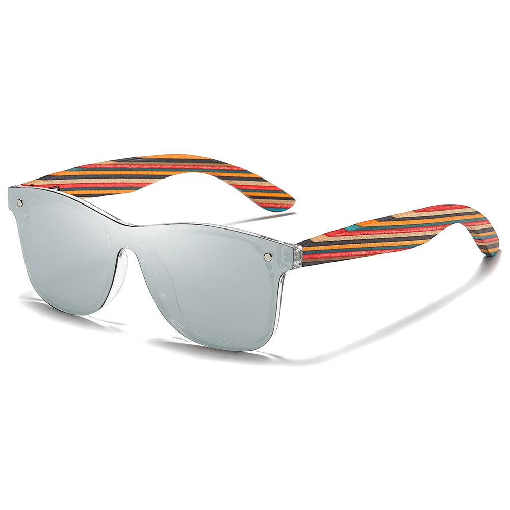Color Wooden Sunglasses