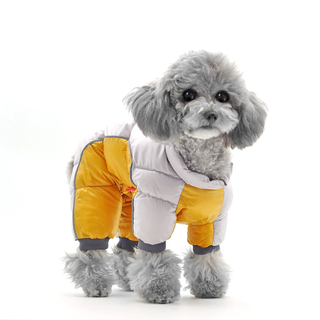 Waterproof Dog Snow Suit – Super Warm Soft Full-Cover Belly Overalls for Small Dogs