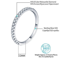 0.27ct Moissanite Ring