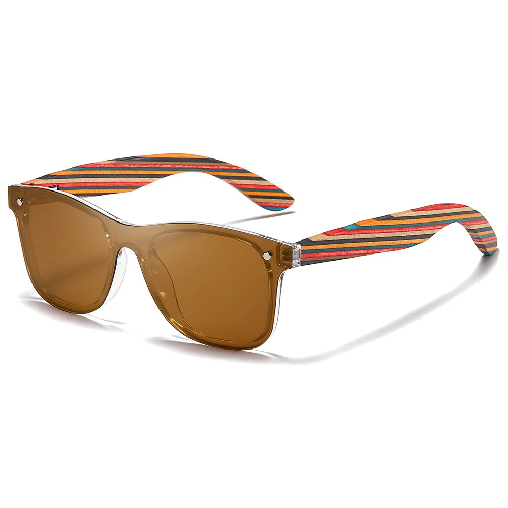 Color Wooden Sunglasses