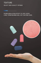 120/180 Pcs Sound Insulation Soft Foam Earplugs by Snagg An Earplug