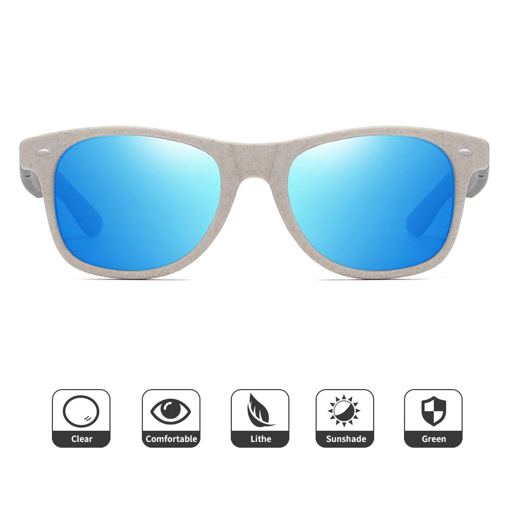 Natural Bamboo Fashion Wooden Sunglasses