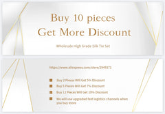 Solid Colour Necktie with Matching Handkerchief & Cufflinks - Others In Fashion