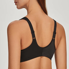 Front Closure Lace Bra | Underwire Plunge 3/4 Cup Cushion Strap