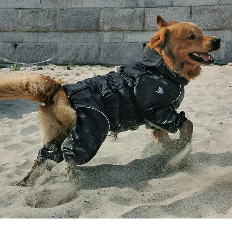 Waterproof Outdoor Dog Jumpsuit by Snagg A Jacket