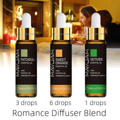 Professional Botanical 3 Piece Essential Oil Collections – 100% Pure Plant Extracts in 10ml & 30ml Configurations