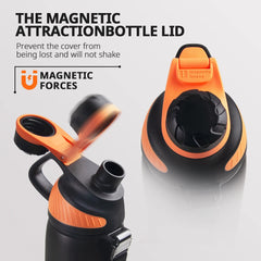 1L High Performance Insulated Flask - Advanced Magnetic Lid & Artistic Series