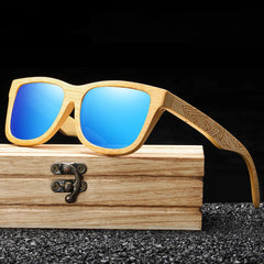 Handmade Bamboo Polarized Sunglasses by Snagg It Sunglasses
