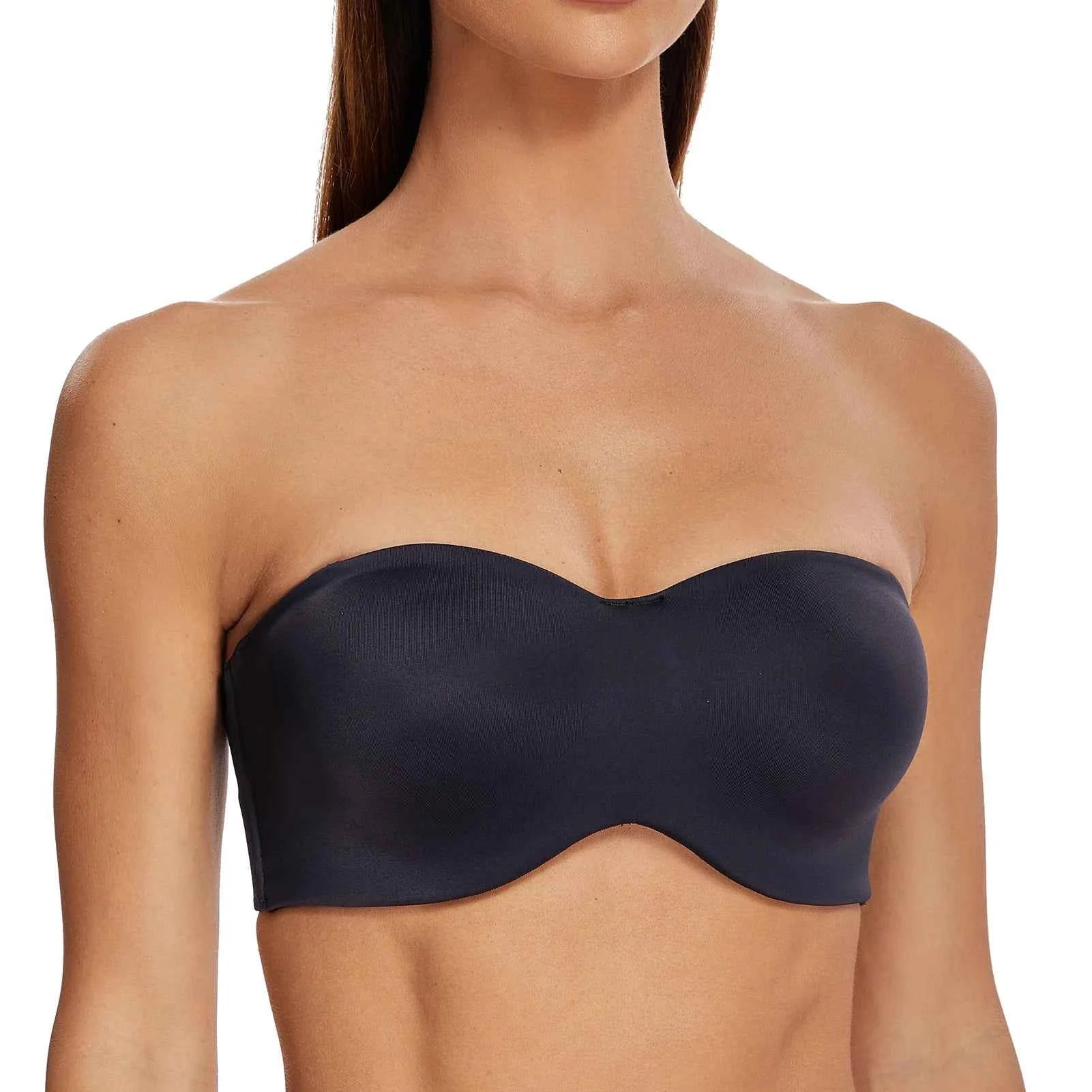 Multiway Strapless Bra | Underwire Seamless Minimizer Unlined for Bigger Busts