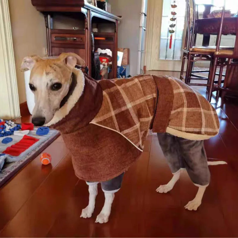 Warm Fleece Winter Big Dog Jacket by Snagg A Jacket