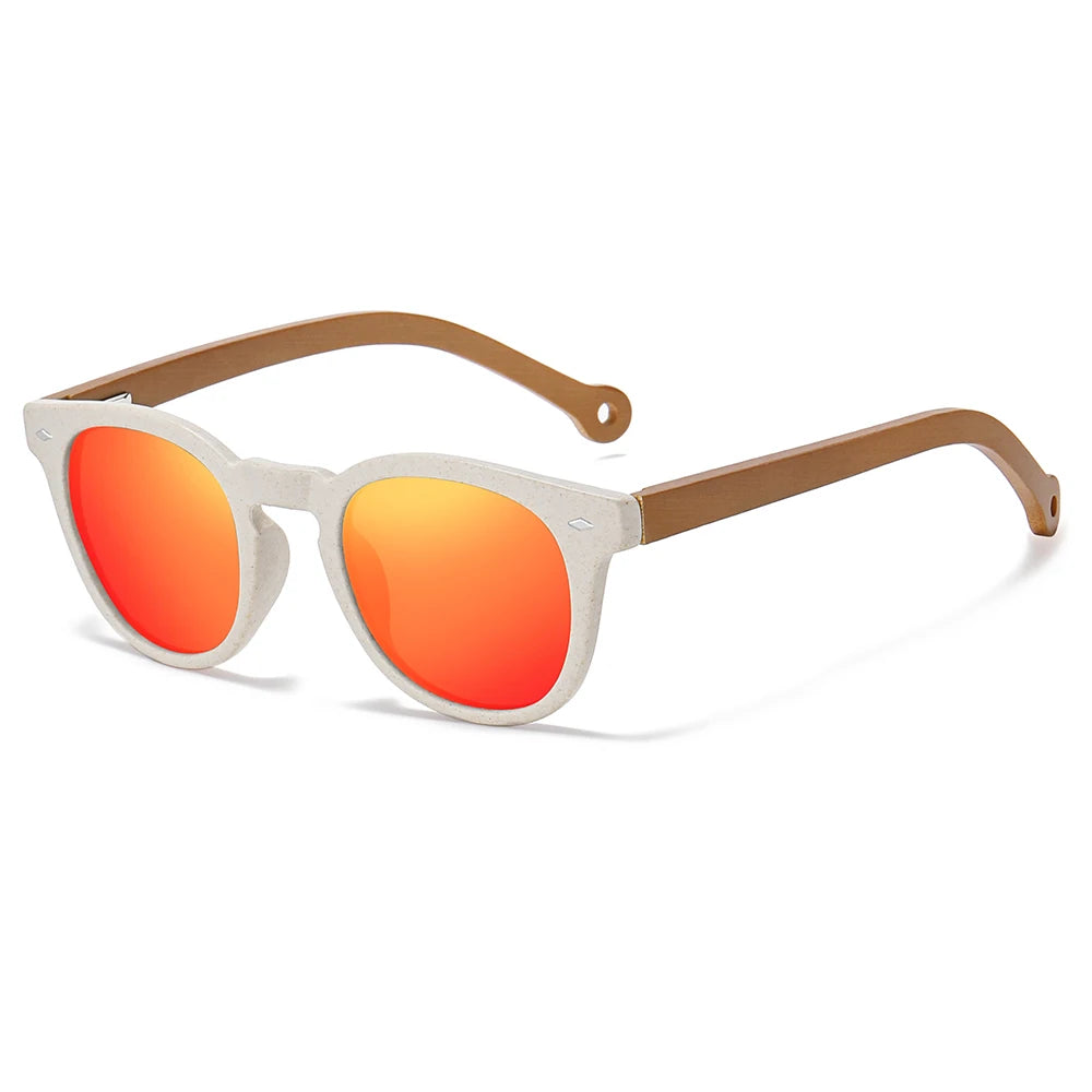 Eco-Friendly Wooden Grain Sunglasses by Snagg It Sunglasses