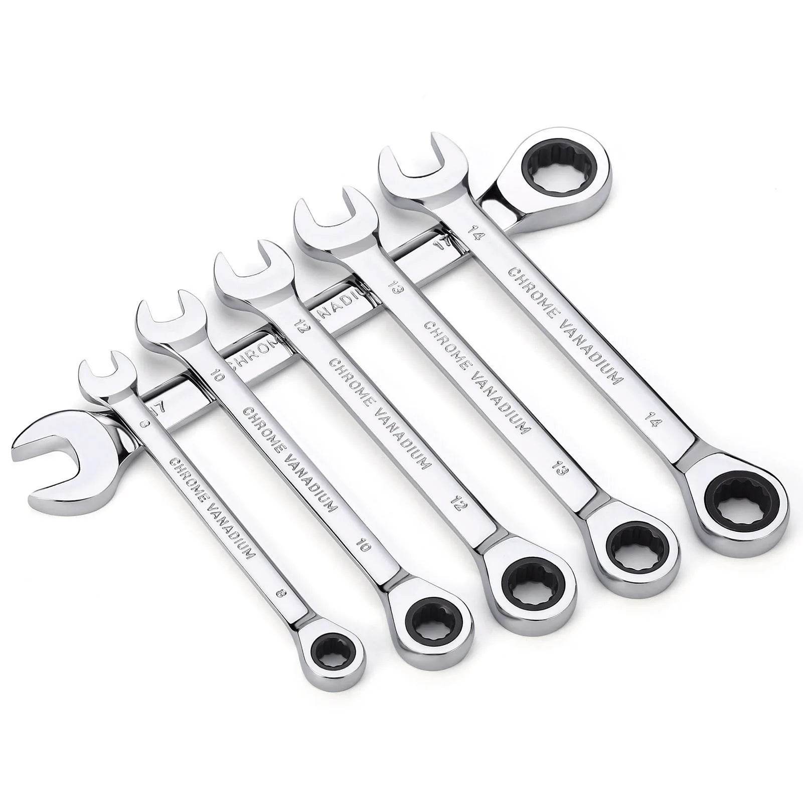 72-Tooth Metric Ratchet Wrench - SnaggIt