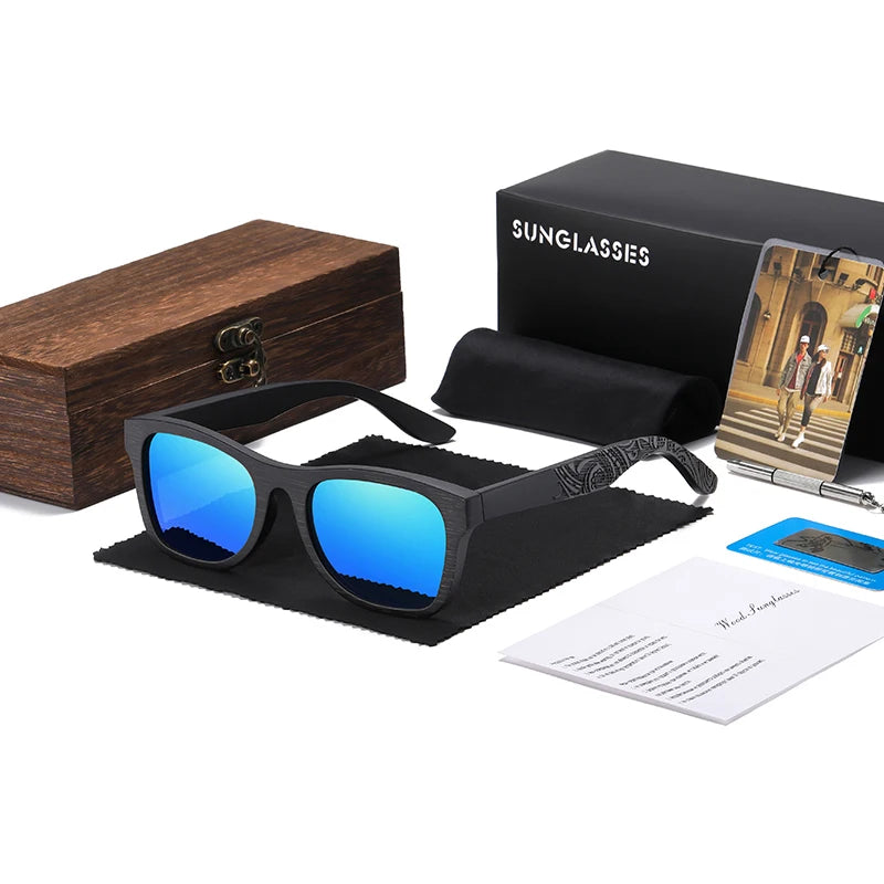 Wooden Polarized Sunglasses