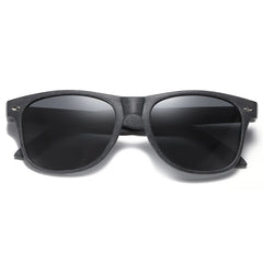 Polarized Wooden Straw Sunglasses