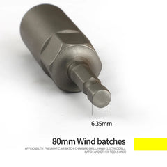 6-Piece Extra Deep Nut Bit Set by Snagg A Nut Bit