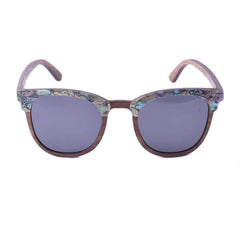 Seashell Walnut Wood Sunglasses