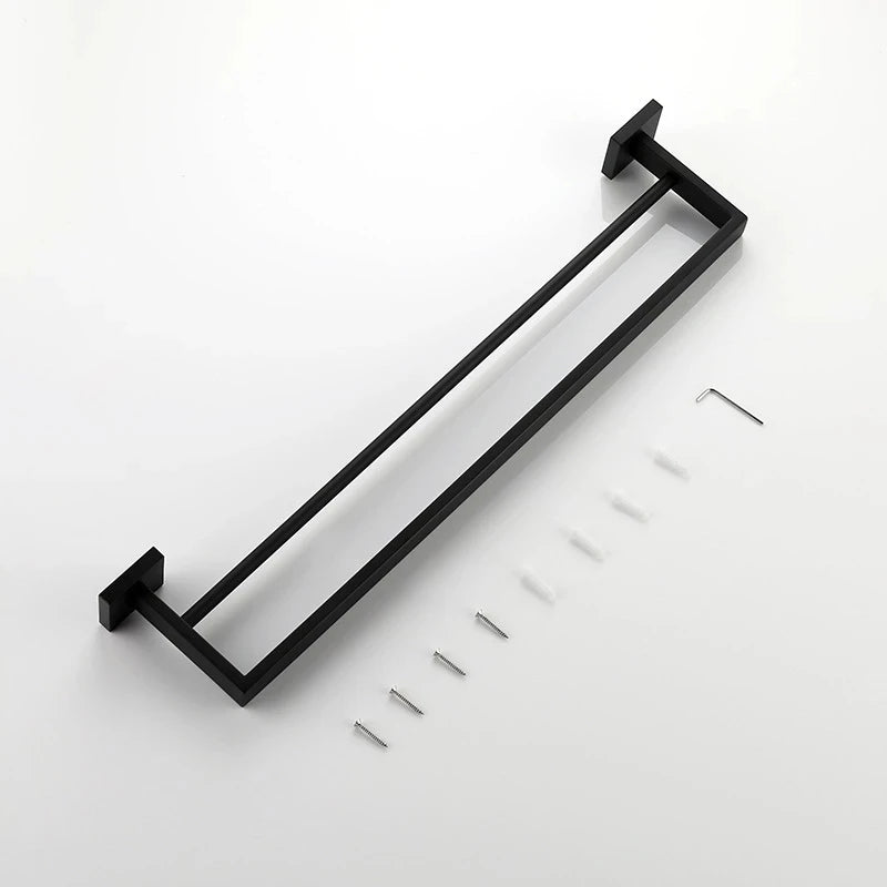 Stainless Steel Towel Rack – Single & Double Bar by Snagg A Rack