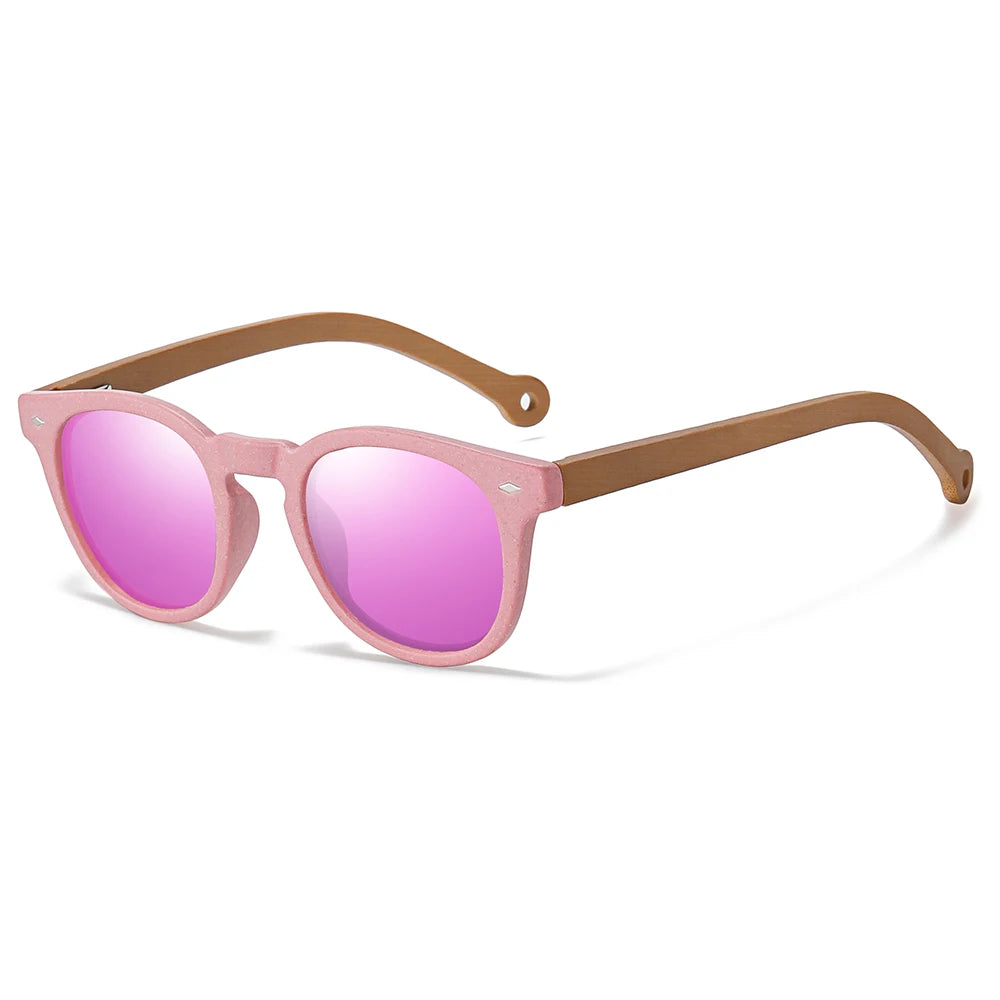 Eco-Friendly Wooden Grain Sunglasses by Snagg It Sunglasses