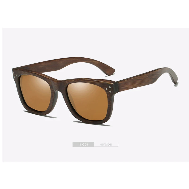 Wooden Bamboo Sunglasses by Snagg It Sunglasses