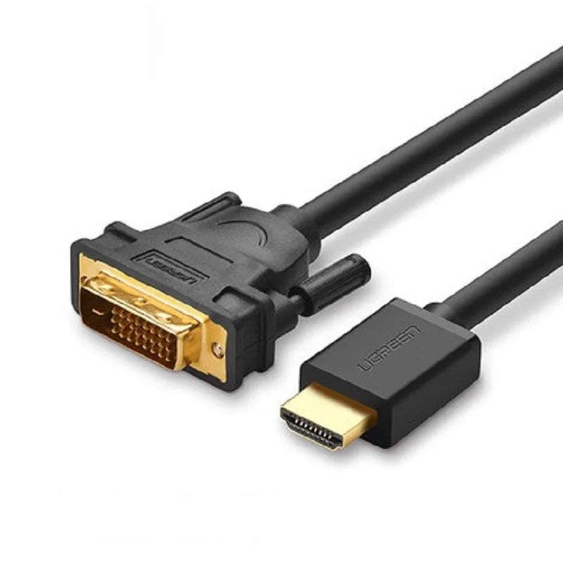 HDMI to DVI Converter Cable – Computer, TV Monitor & Projector Adapter 2M