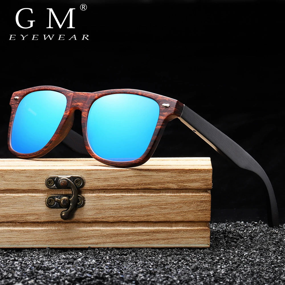 Handmade Natural Wooden Pilot Sunglasses